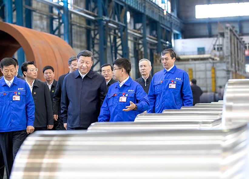 习近平视察一重